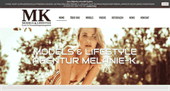 Desktop Screenshot of melanie-k.com